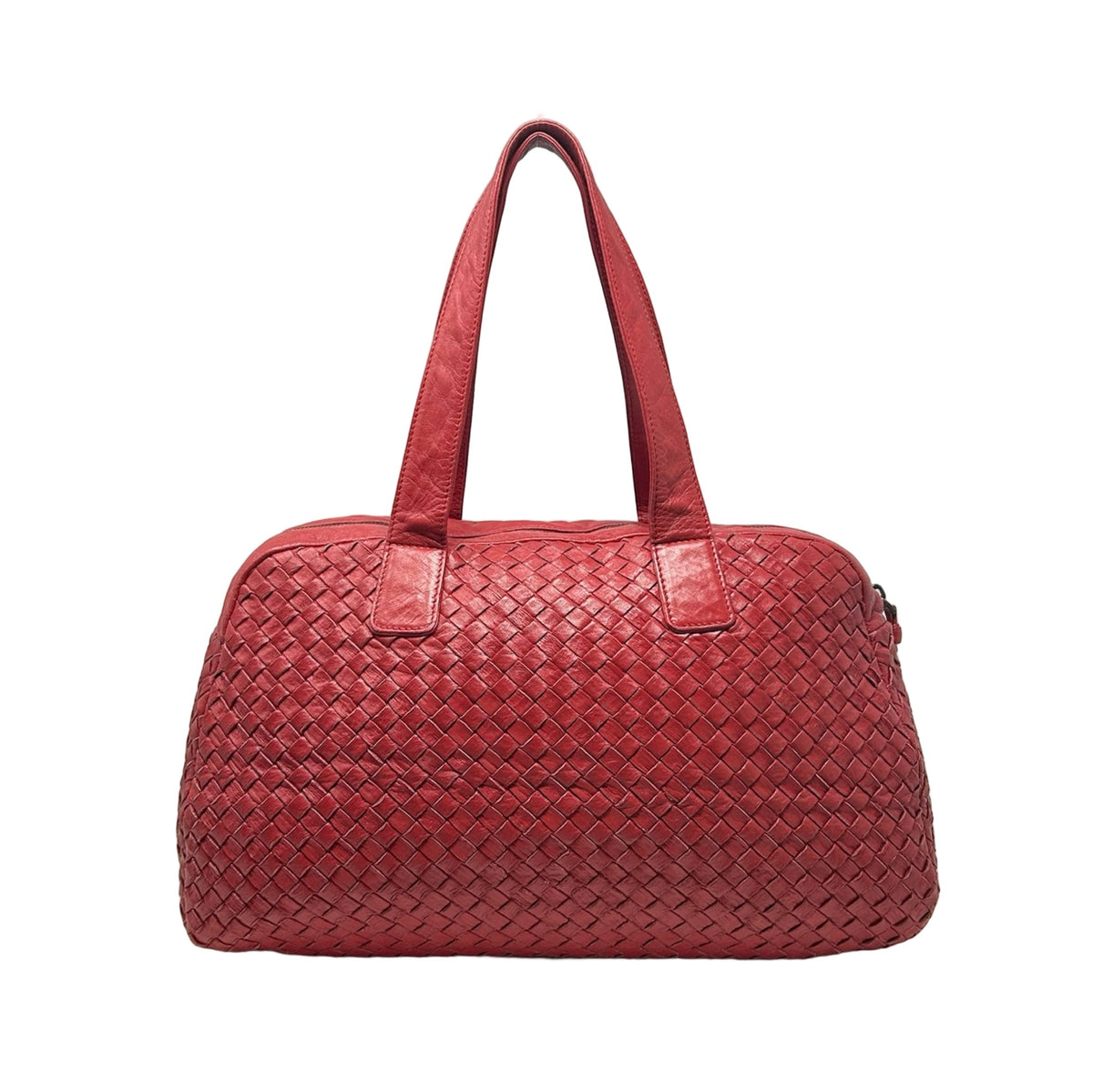 Bottega Veneta - Intrecciato Leather Boston Bag – Gallery213