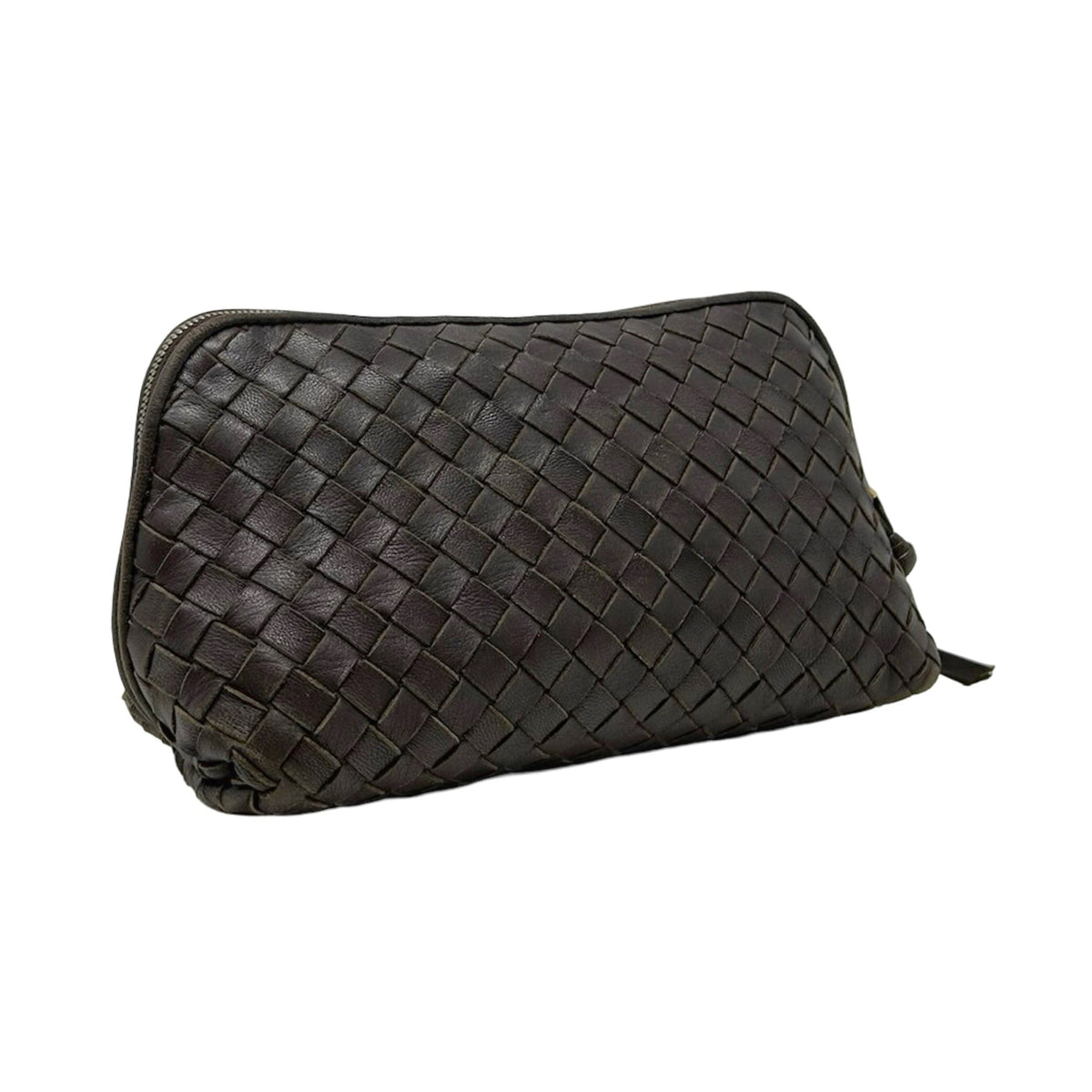 Bottega Veneta - Vintage Leather Intrecciato Pouch – Gallery213