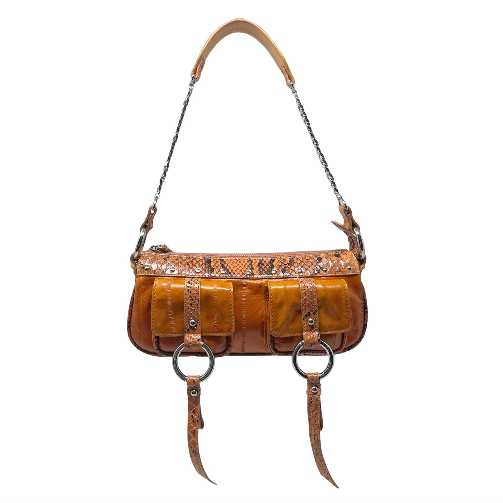 Dolce & Gabbana - 2000's Eel Leather Shoulder Bag – Gallery213