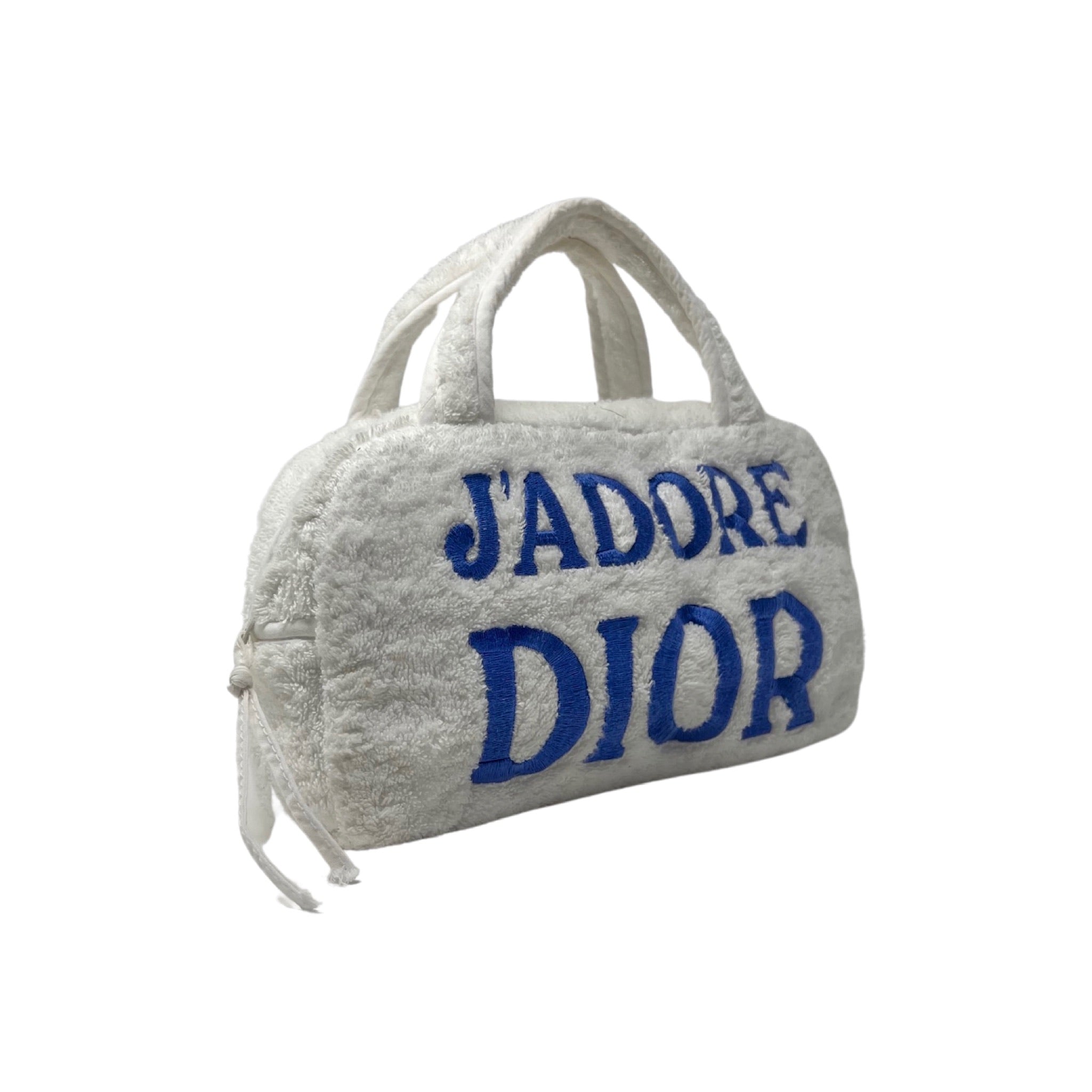 Dior terry cloth on sale bag